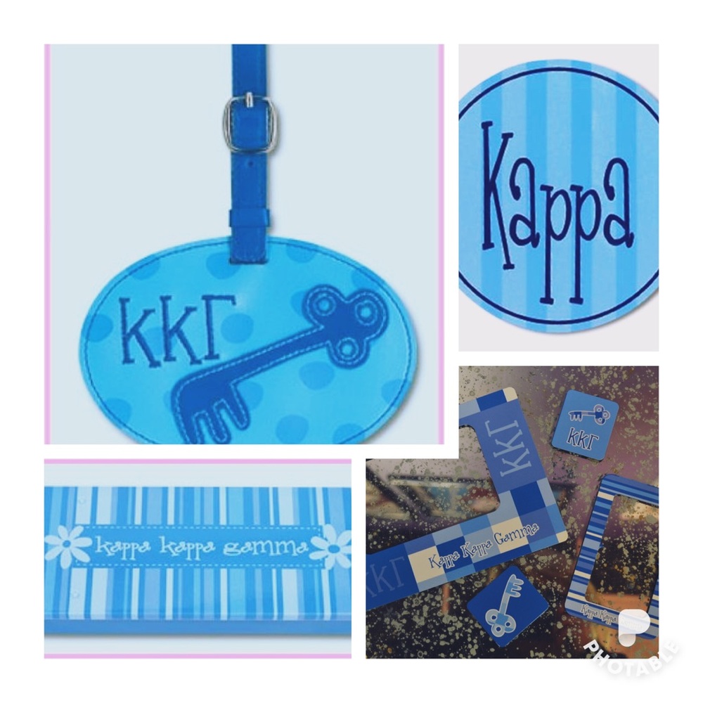NEW Kappa Kappa Gamma 4 piece Gift Set